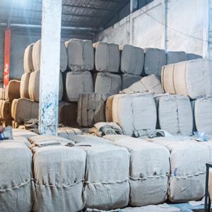 "jute product on final delivery packing"