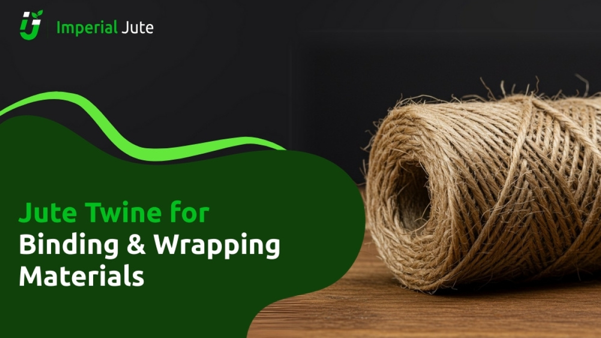 Jute Twine for Binding and Wrapping Materials