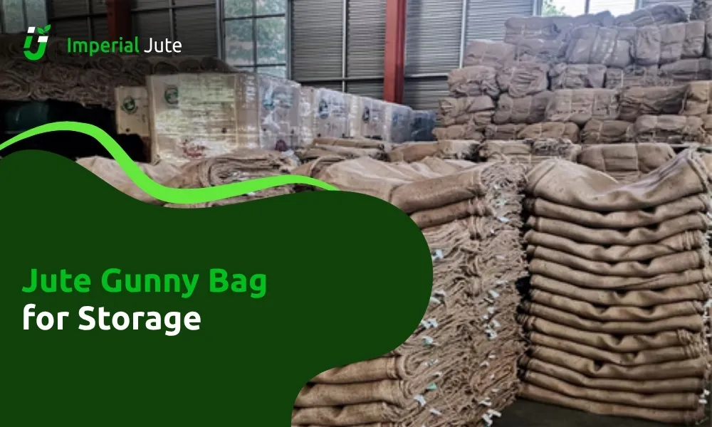 Jute Gunny Bag Storage