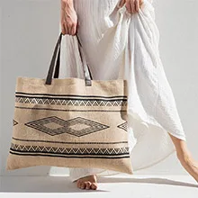 "jute fabric use in home fashion"