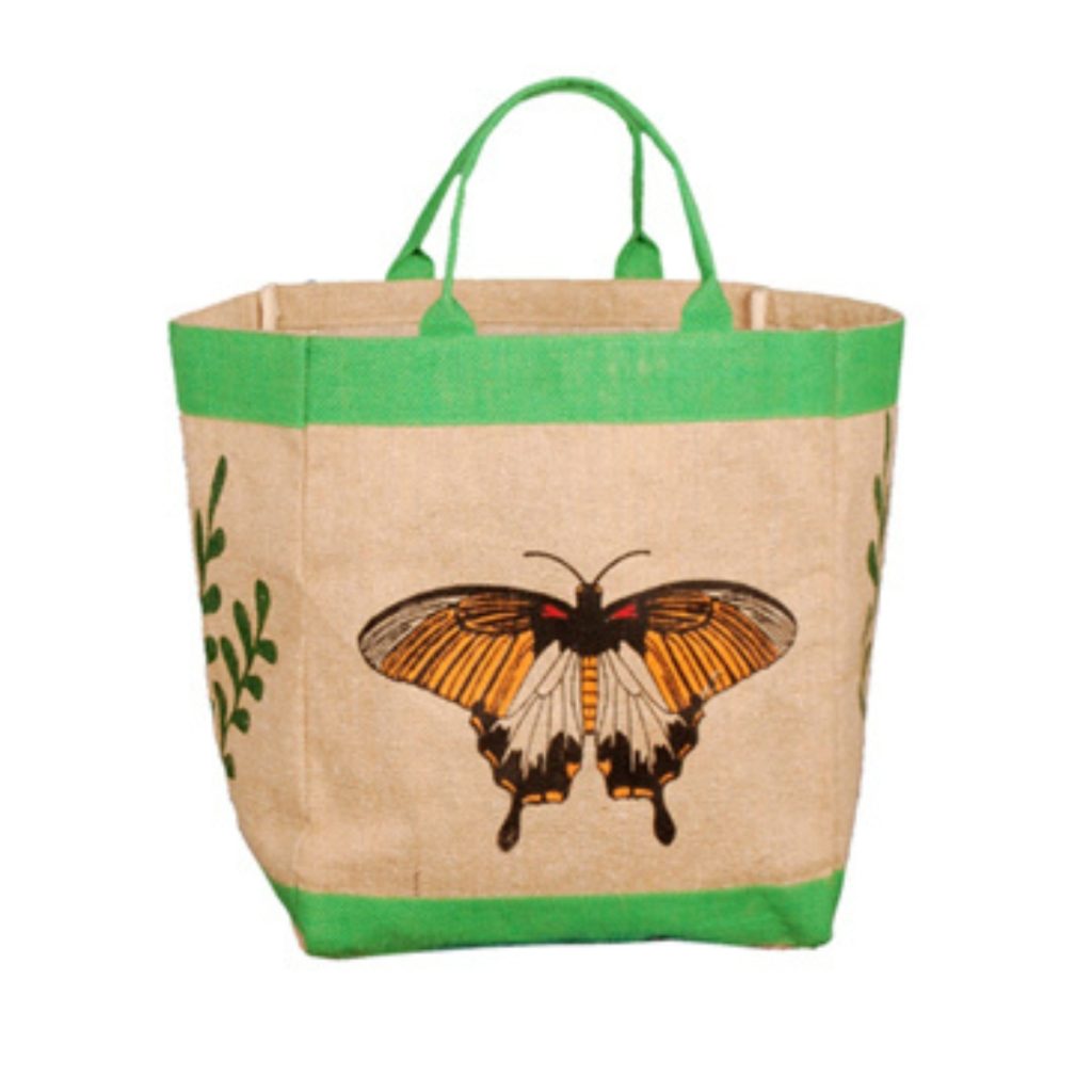 Jute Cotton Laundry Bag