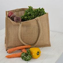 "jute shopping bags"