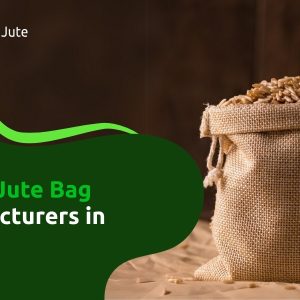 Top 10 jute bag manufacturers in UAE banner featuring a jute sack filled with grains and Imperial Jute branding